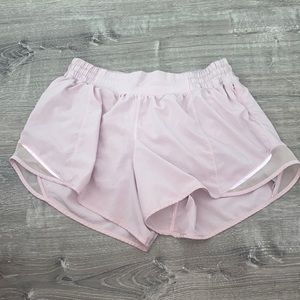 Lululemon Hotty Hot Shorts, Strawberry Milkshake, 4inseam
